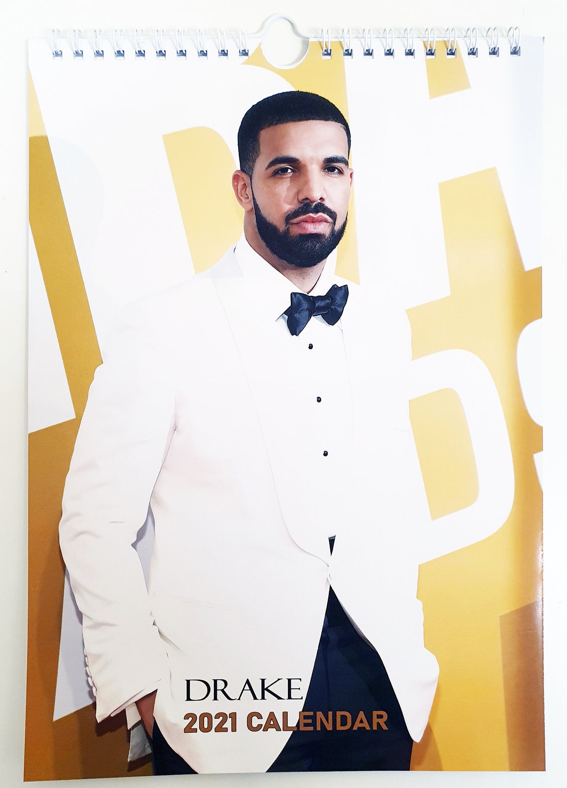 drake-wall-calendar-2021-a4-8x11-new-sealed-etsy