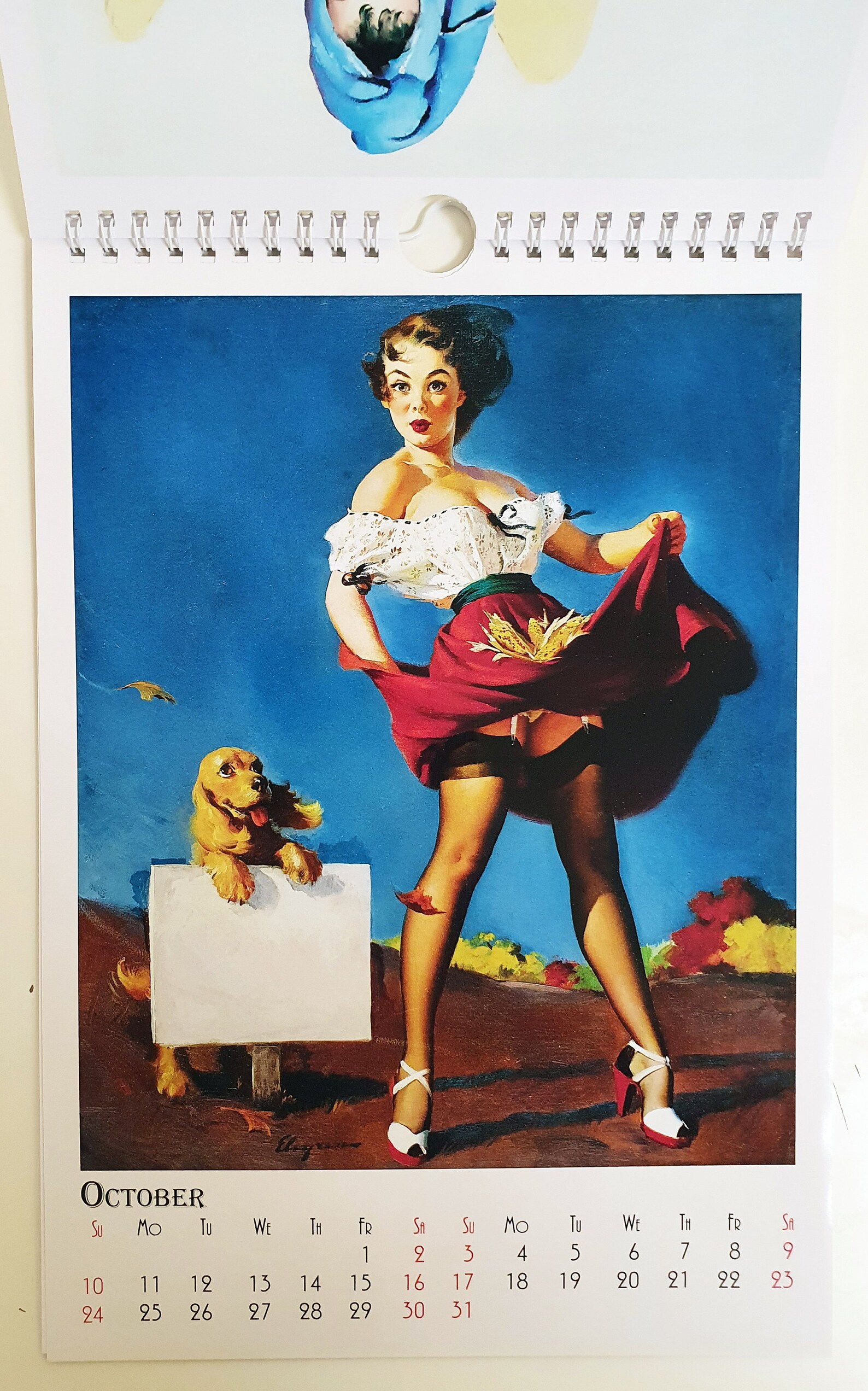 Gil Elvgren Wall Calendar 2021 Pin Up Girl Retro Vintage Etsy