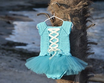 Elsa tutu baby romper pattern 0-3 months, crochet romper pattern, photo prop crochet pattern, newborn pattern