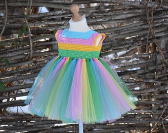Crochet Tutu Dress Pattern Toddler Tutu 