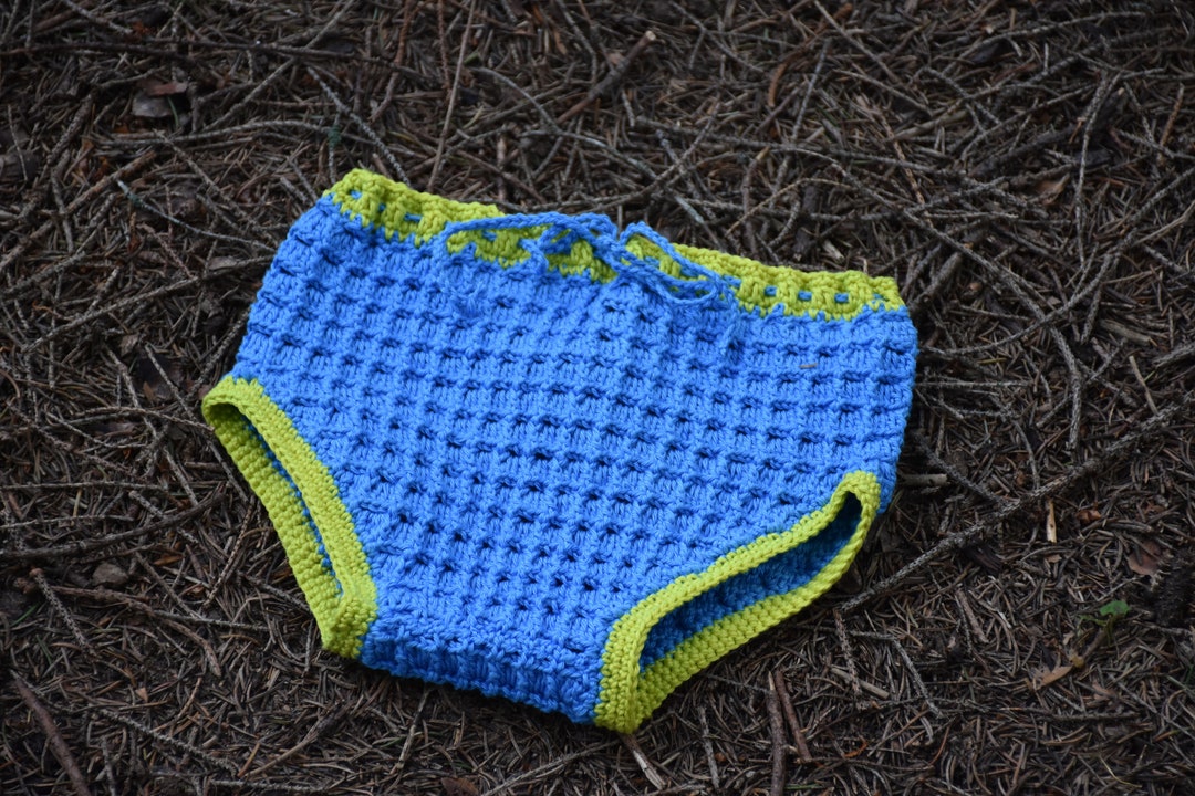 Baby Boy Bloomers Crochet Pattern Sizes 03 and 36 Months, Baby Diaper