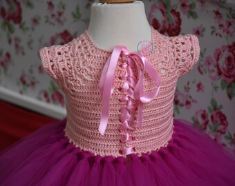 crochet top tutu dress pattern free 10 Free Crochet Patterns for Girl Tutu Dress Top