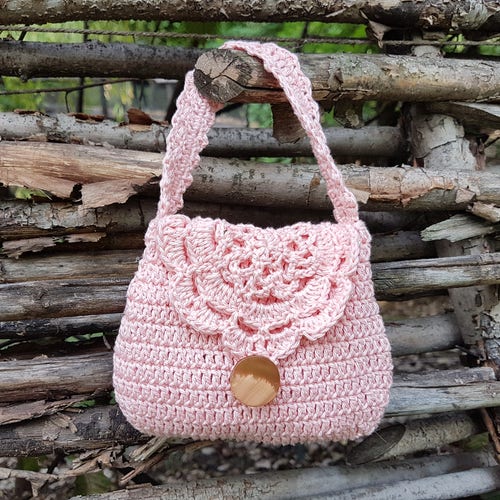 little girl purse crochet pattern