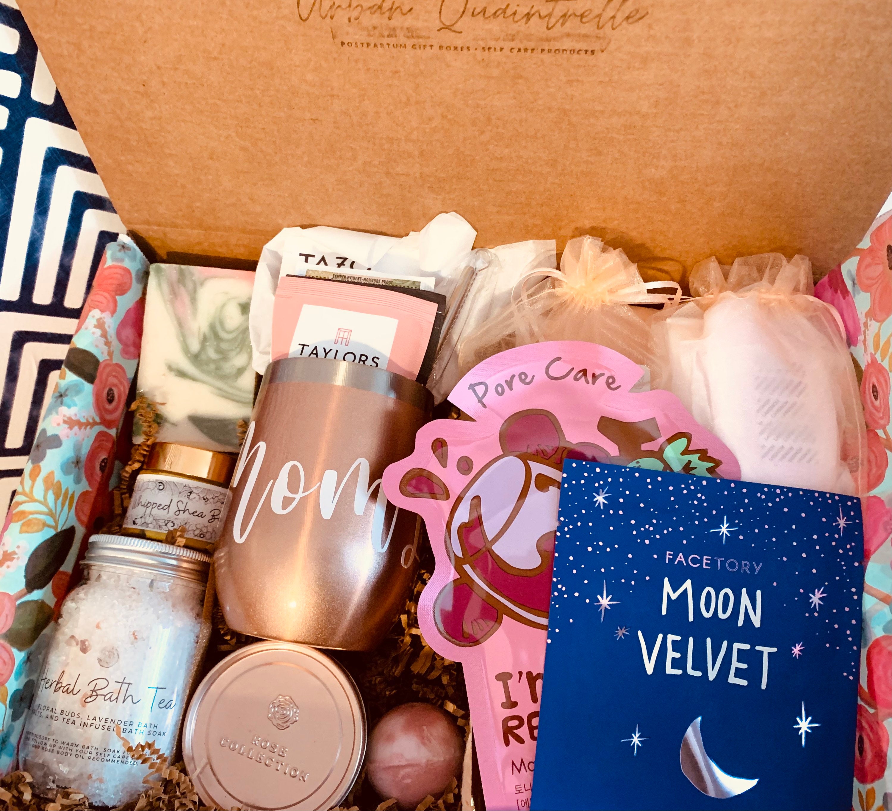 New Moms Gift Set (Postpartum Self Care Kit) 14 Variety Items: Lotions,  Snacks, Self Care & More for Mothers Wife Fiancé Ladies Females - The Care  Crate Co. 