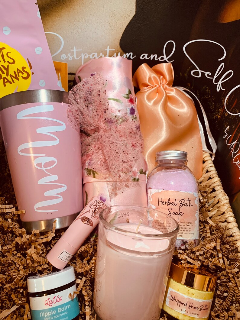 New Mom Gift Basket Gift Baskets for New Moms Postpartum Etsy
