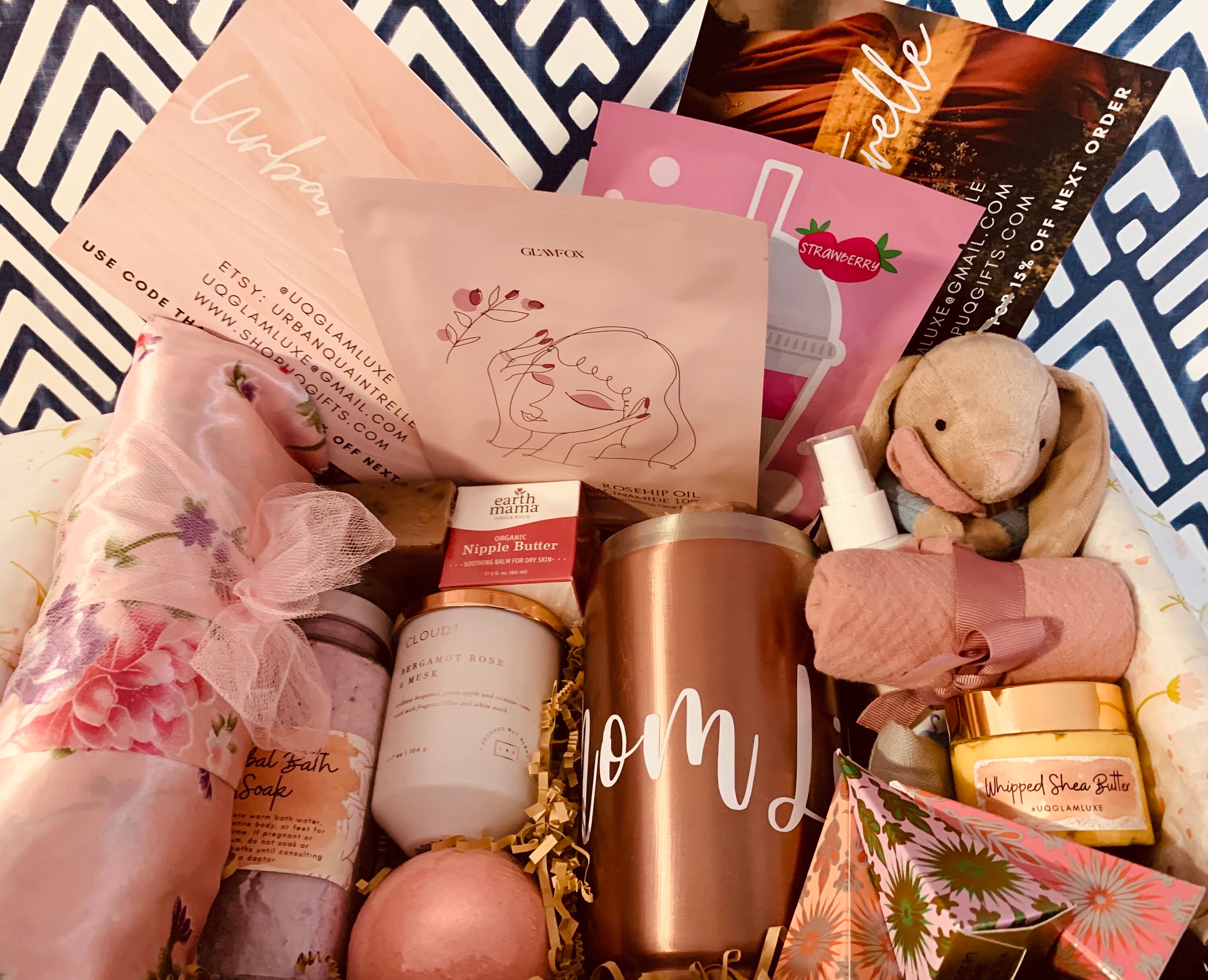 New Mom Gift Basket Gift Baskets for New Moms Postpartum Etsy