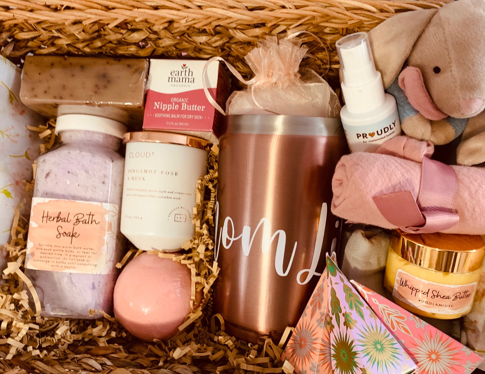 New Mom Gift Basket Gift Baskets for New Moms Postpartum Etsy