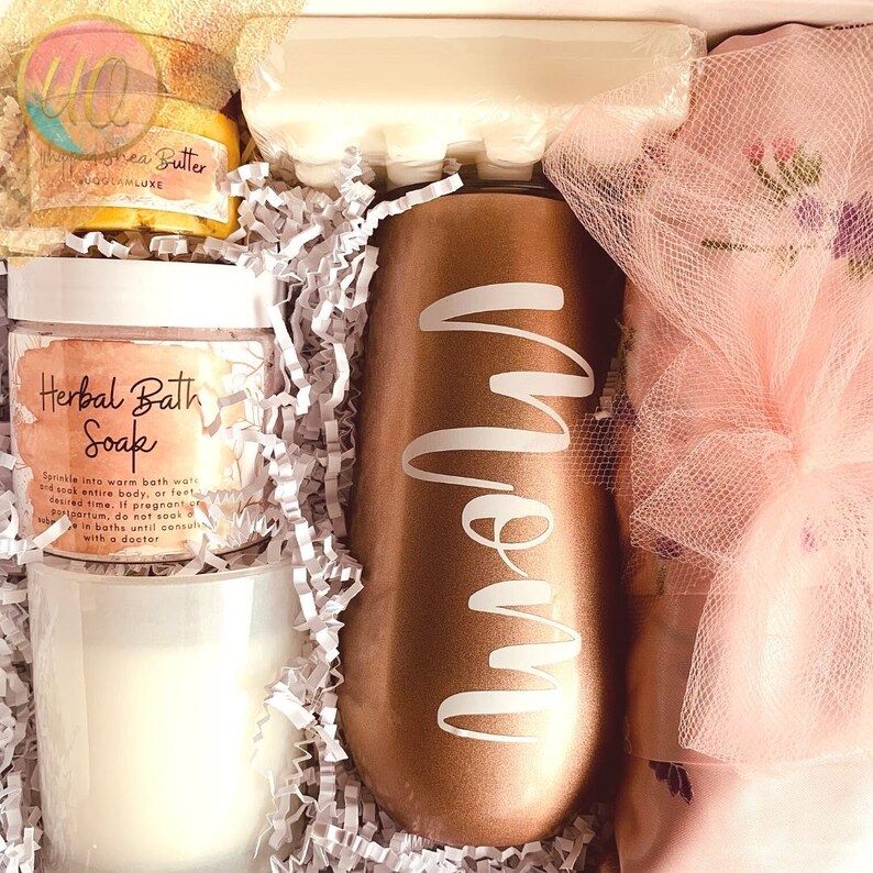 Postpartum Care Gift Box New Mom Care Package Postpartum Etsy