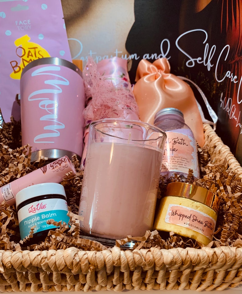 New Mom Gift Basket Gift Baskets for New Moms Postpartum Etsy