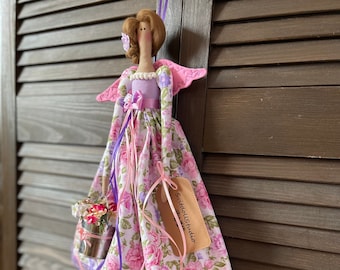 Tilda doll Angel doll handmade doll Self-gift doll Mother's day gift A truly unique gift Made of 19.7 inch cotton Home decoration