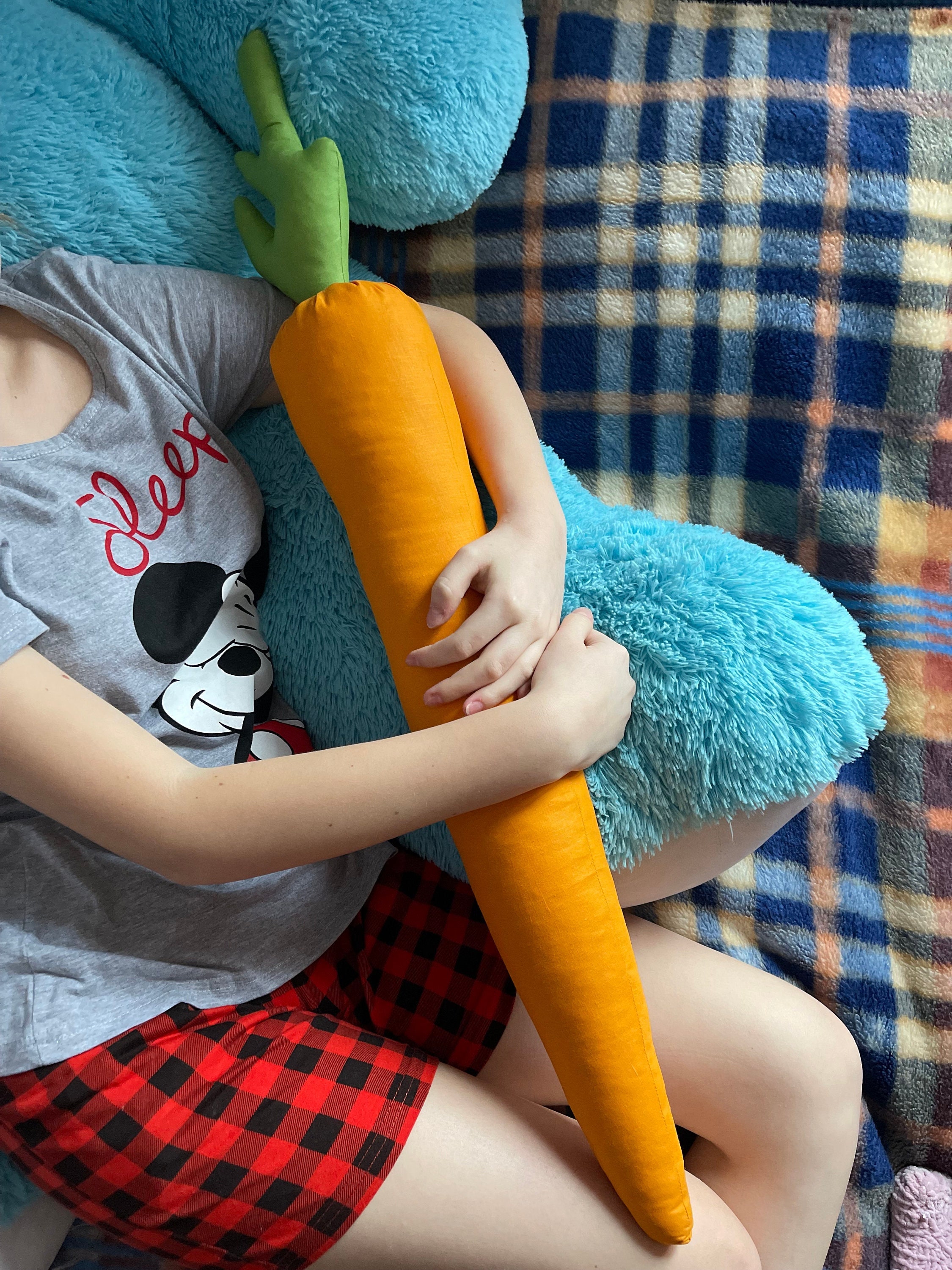 This giant carrot pillow is all you need.