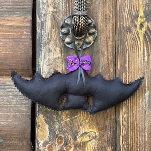 Hanging bat Farmhouse decor Halloween tiered tray bats Fall bowl filler bats Halloween filler Tiered tray decor Halloween bowl filler