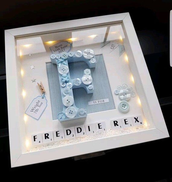 christening box frame