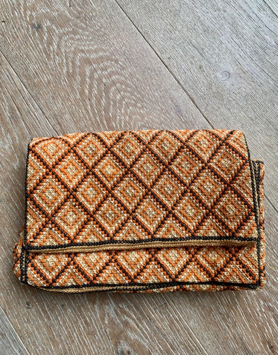 Hessian clutch bags sale