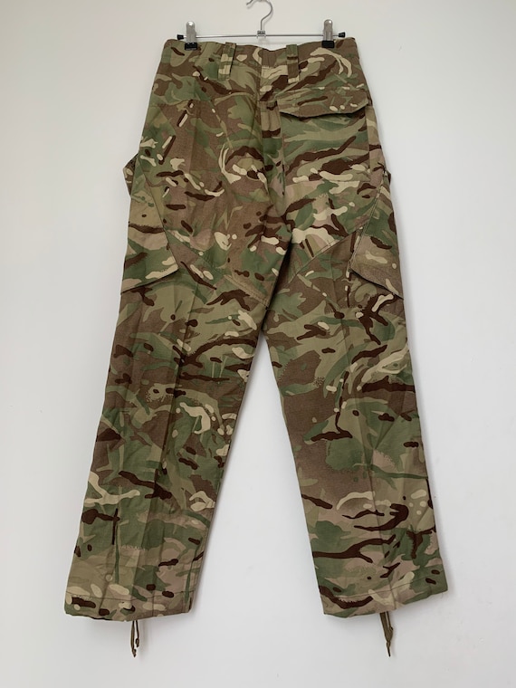 Green army fatigues combat trousers / camouflage/ siz… - Gem