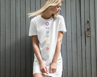 Chakra Organic cotton t-shirt dress