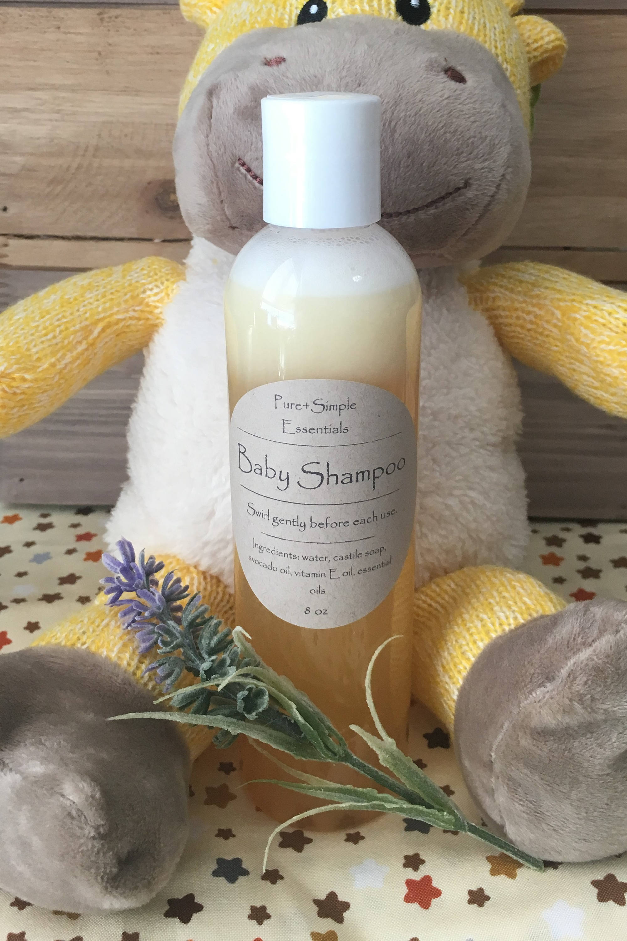 Baby Shampoo Lavender Baby Shampoo Etsy
