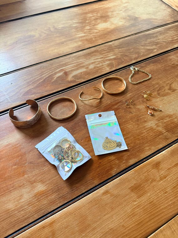 Gold-Tone Jewelry Lot – 82 Grams