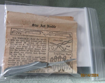 Vintage Star Art Needle