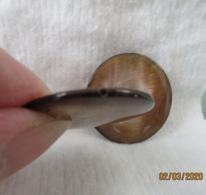 30mm Brown Shell Coins