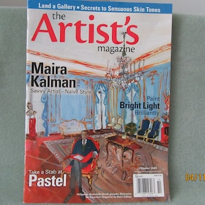Magazine d'octobre 2009 de l'artiste – Ancien numéro