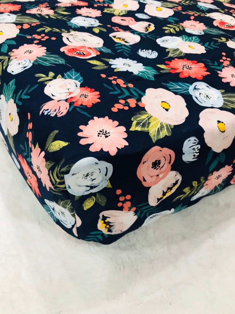 mini crib changing pad