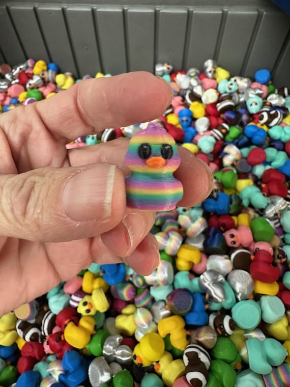 Bag of 50 Quacky Cruise Ducks – 3D Printed Mini Ducks