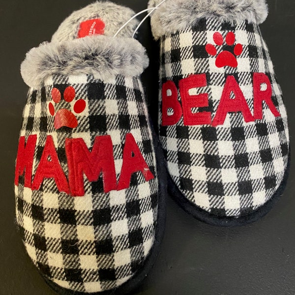 Christmas Slippers Etsy