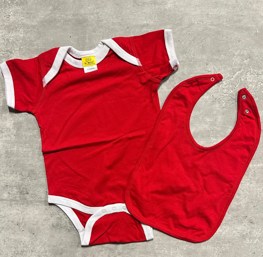 Baby Onesie and Bib Set, Gifts for New Parents, Baby Shower Present