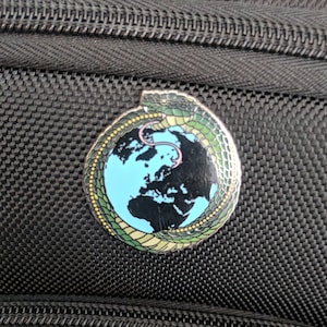 Jormundgandr - Norse Mythology Hard Enamel Pin