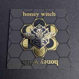 Honey Witch, Valknut - Hard Enamel Pin