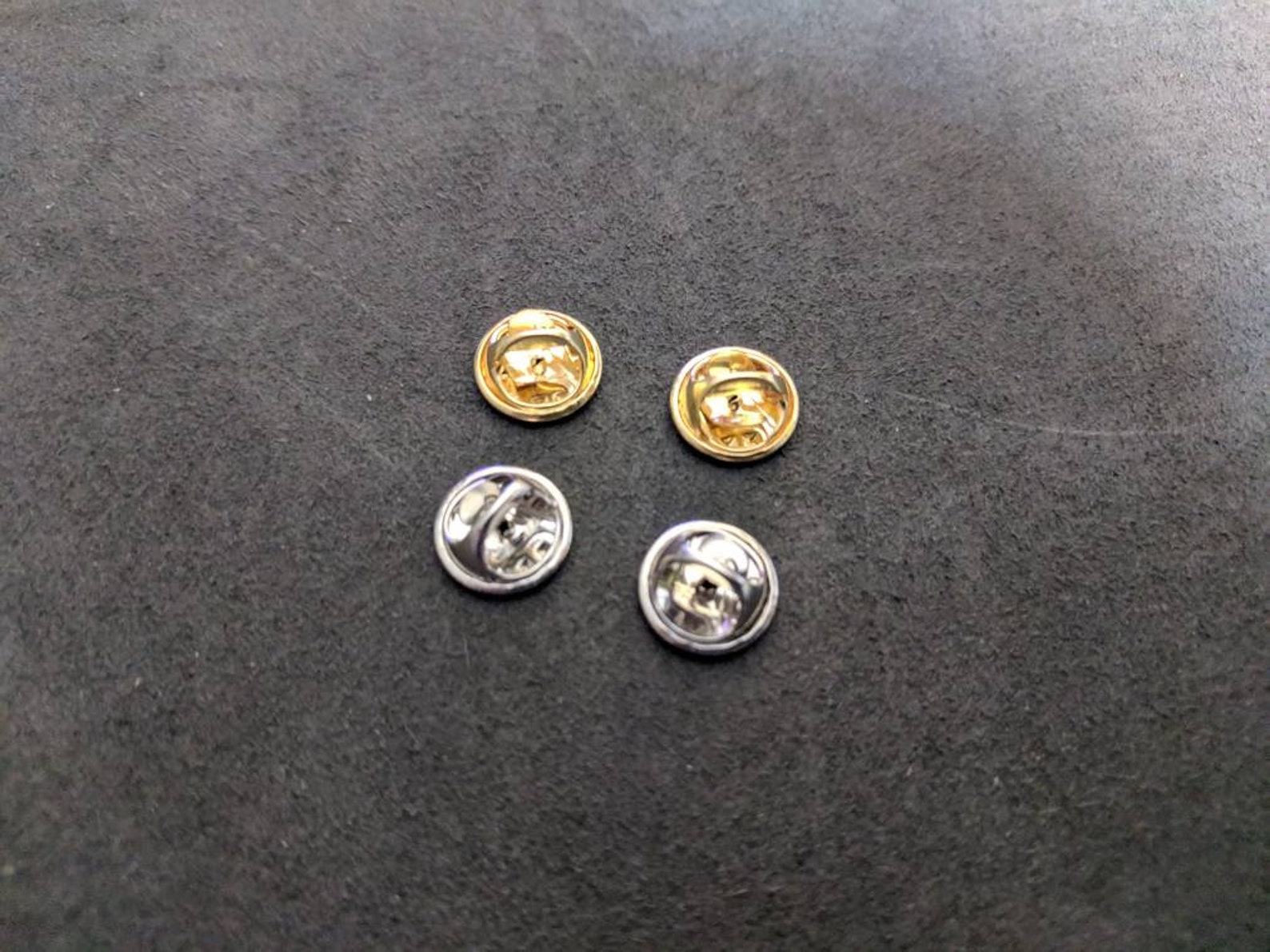 Butterfly Clasp Lapel Pin Backings pair Etsy