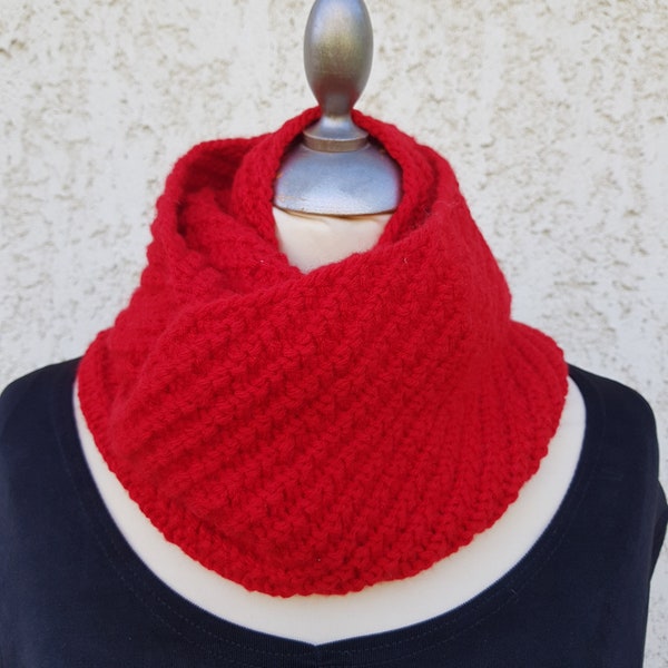 Snood rouge