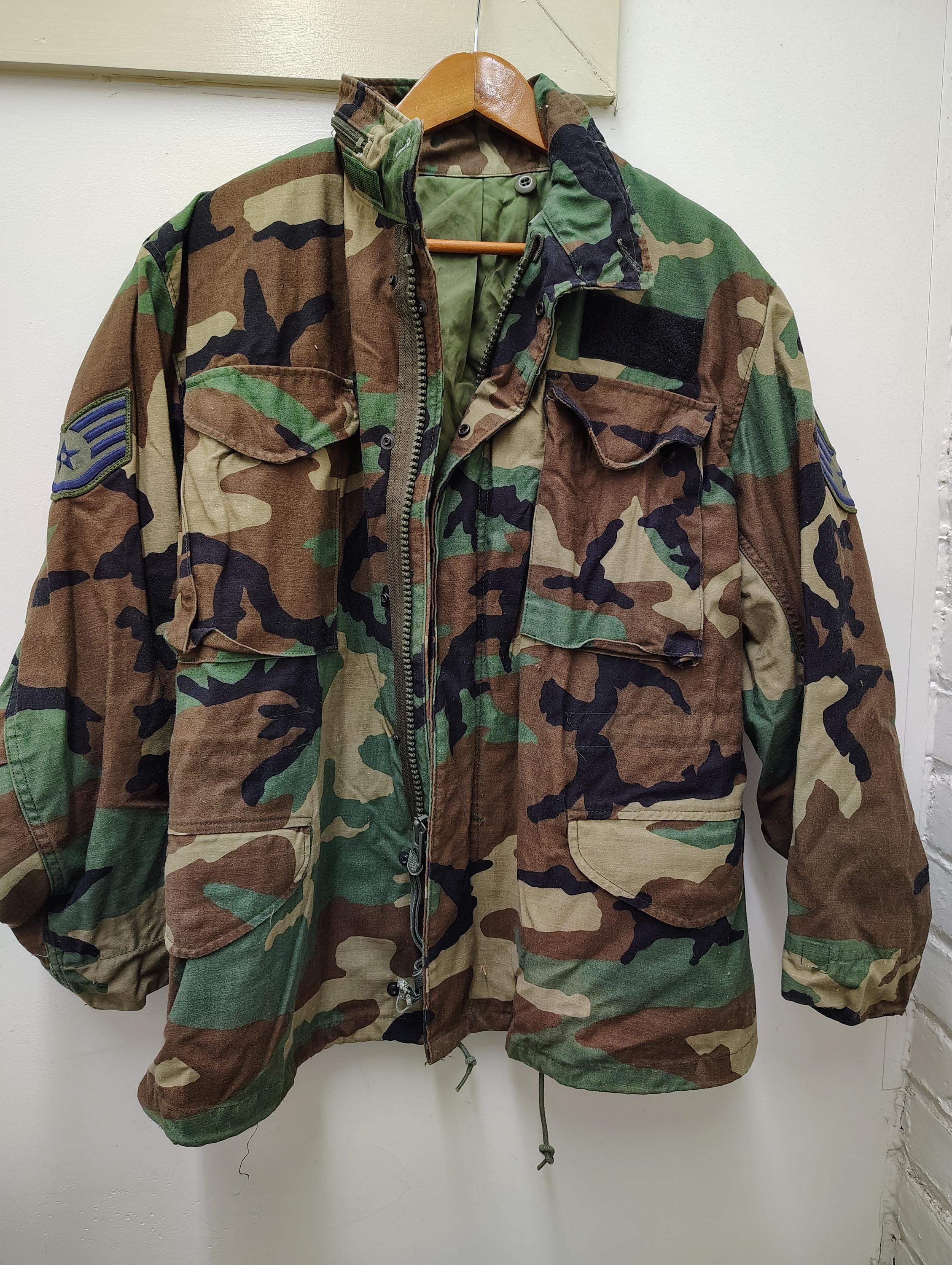 ヴィンテージ M65 カスタム 1977年製アメリカ軍実物本物【M-65】FIELD JACKET ブラスジップ