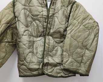 NEW MILITARY ISSUE M-65 FIELD JACKET LINER QUILTED COAT LINER X LARGE USA  MADE