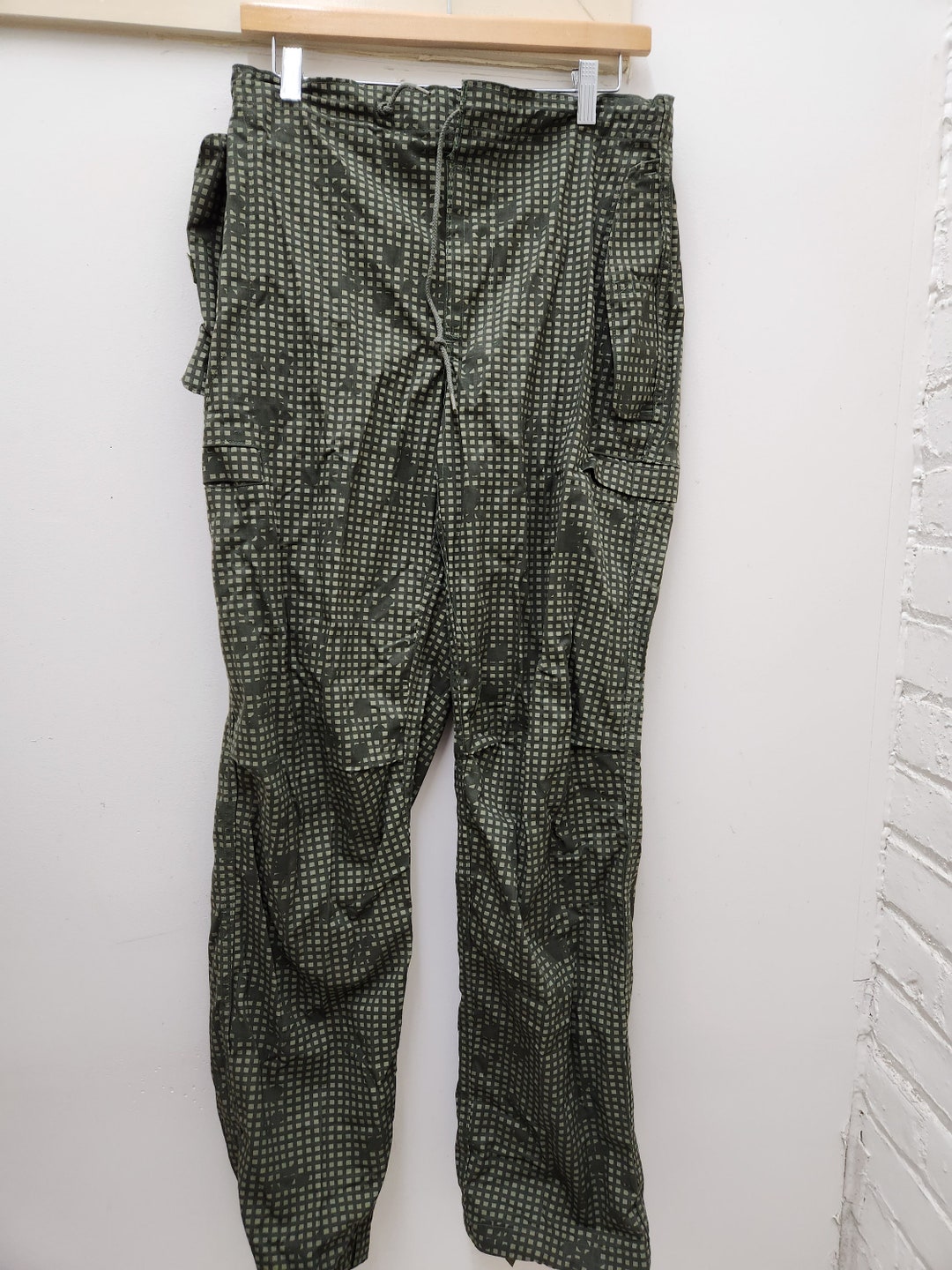 Vintage Military Issued Desert Nite Camo Trousers-xsl - Etsy
