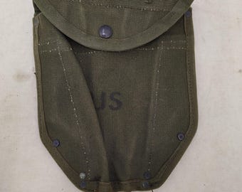 Vintage Militär Ausgabe M-1943 Canvas E-Tool Carrier