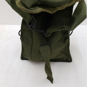 Vintage Military Issued OD Green Nylon Ammo Pouch-NEW
