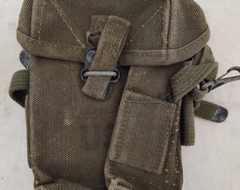 Vintage Military Issued Vietnam Era M14 Ammo Pouch