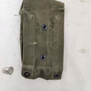 Vintage Military Issued Vietnam Era M14 Ammo Pouch image 2