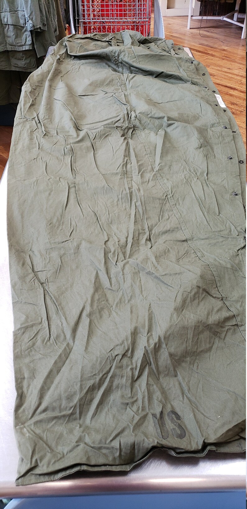 Vintage Vietnam Era Sleeping Bag Case Etsy