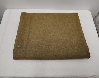 Vintage Military Issued World War 1 Era Wool Blanket with US Stamp