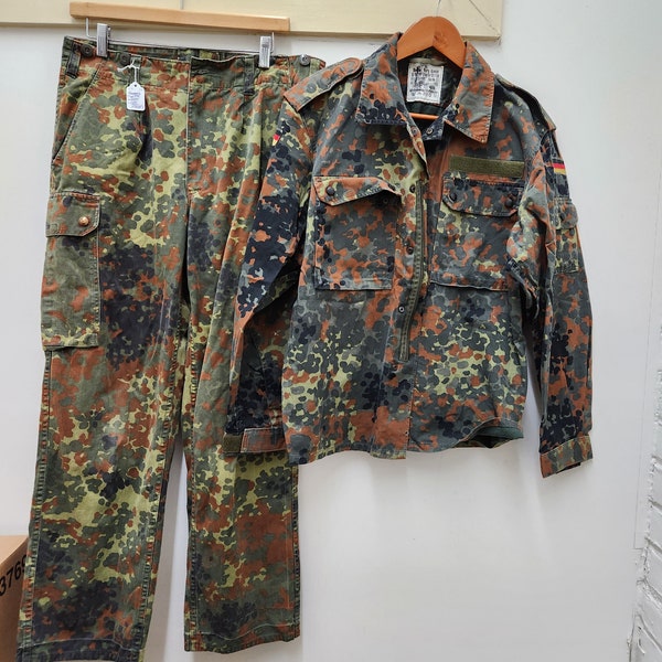 Vintage German Military Issued Camo Outfit