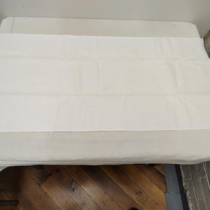 Vintage Militär ausgestellt Vietnam-Ära weißes Baumwolltuch Huck Handtuch-NEU