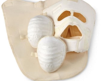 Genuine cold weather creepy facemask para-aramid adjustable creepy white cosplay
