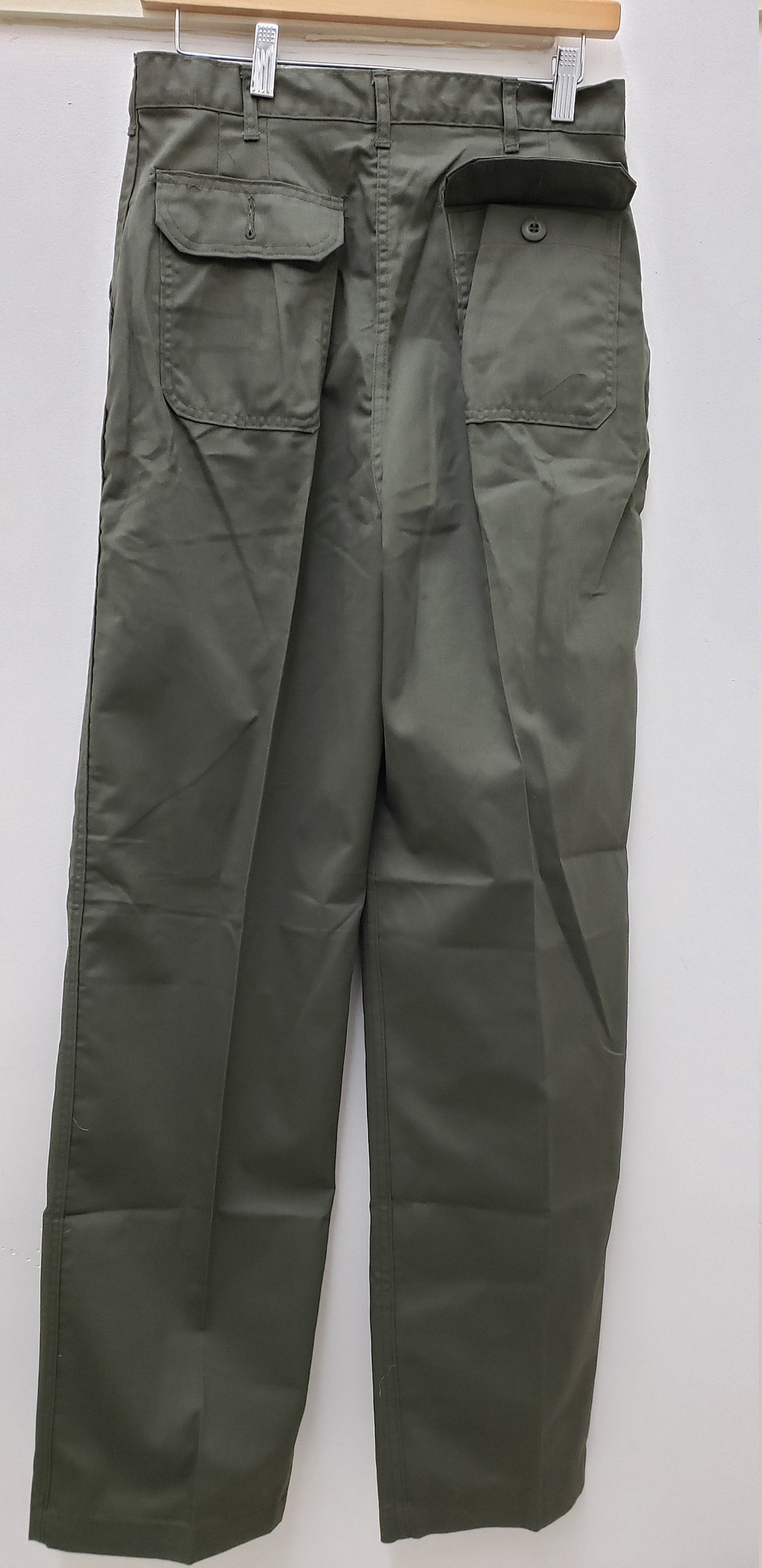 Vintage Military Issued Woman's Utility Trousers-18xl33 - Etsy