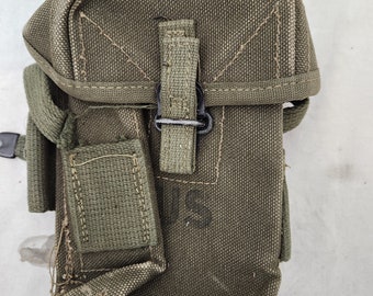 Vintage Military Issued Vietnam Era M14 Ammo Pouch