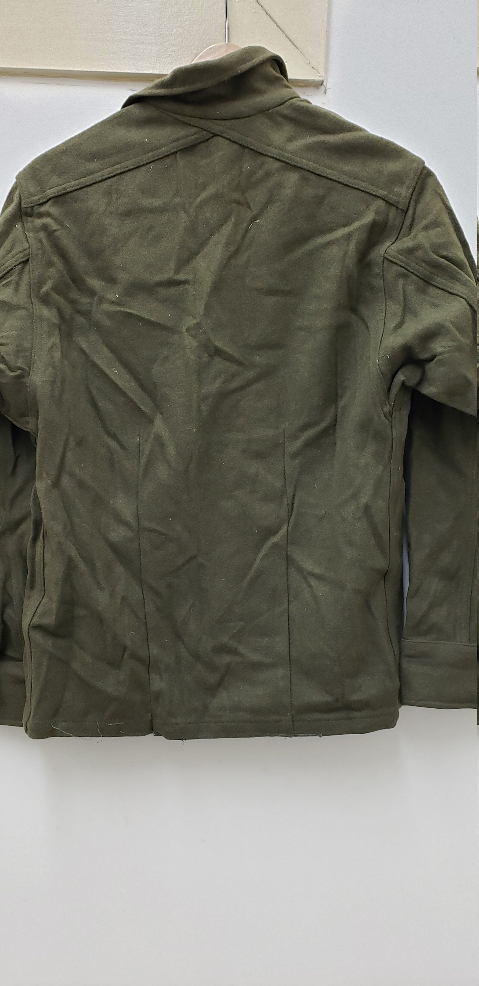 Vintage Military Issued Korean War Era OD Green Wool Shirt | Etsy