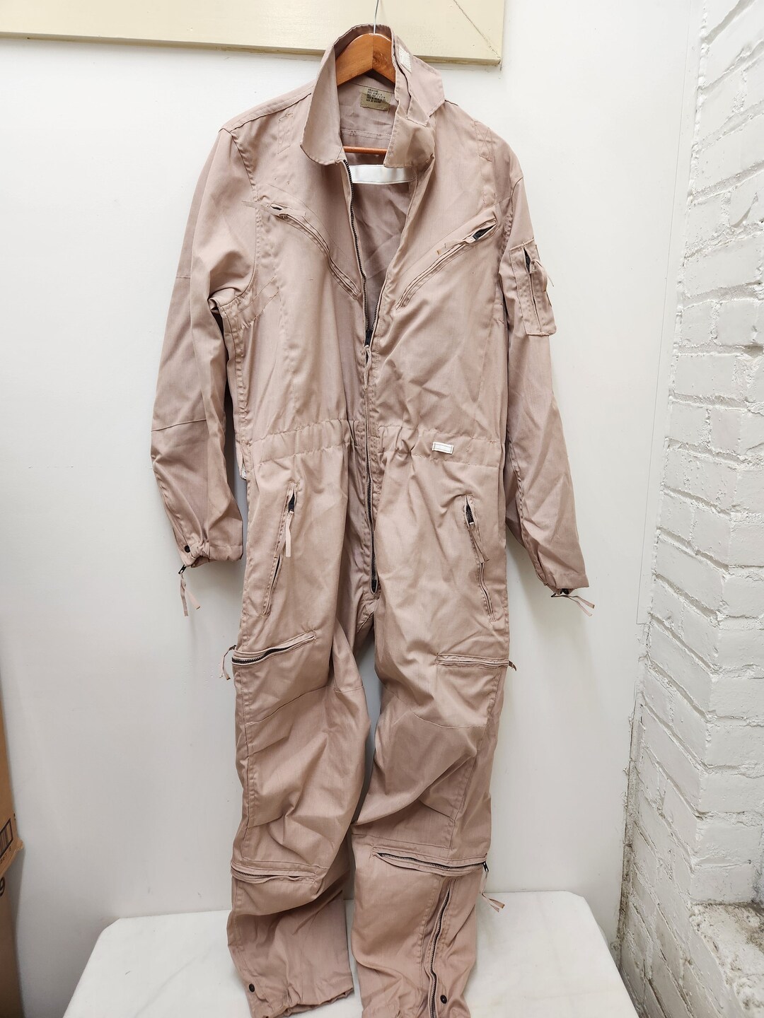 Cvc Tan Shell Vintage Military Issued Tan CVC Coverall's-new-ms - Etsy