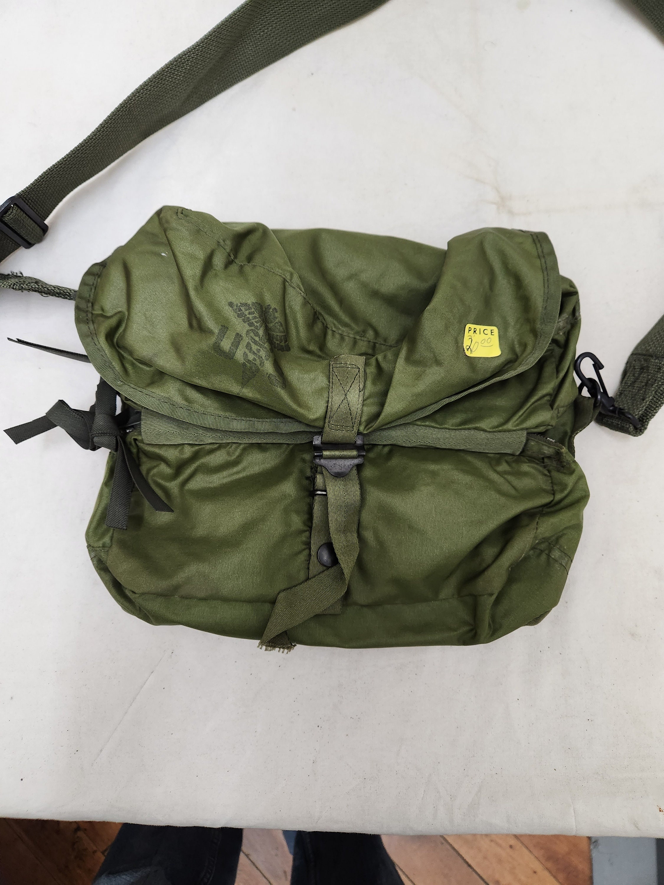 Korea 1952 Type 1 Canvas Duffel Bag, Vintage Gear